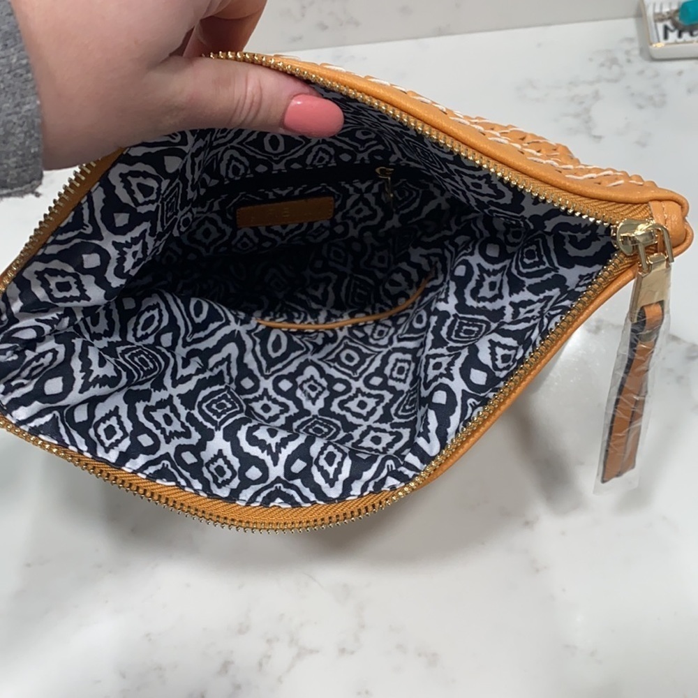 Urban expressions flap clutch/crossbody faux leather - Picture 4 of 5